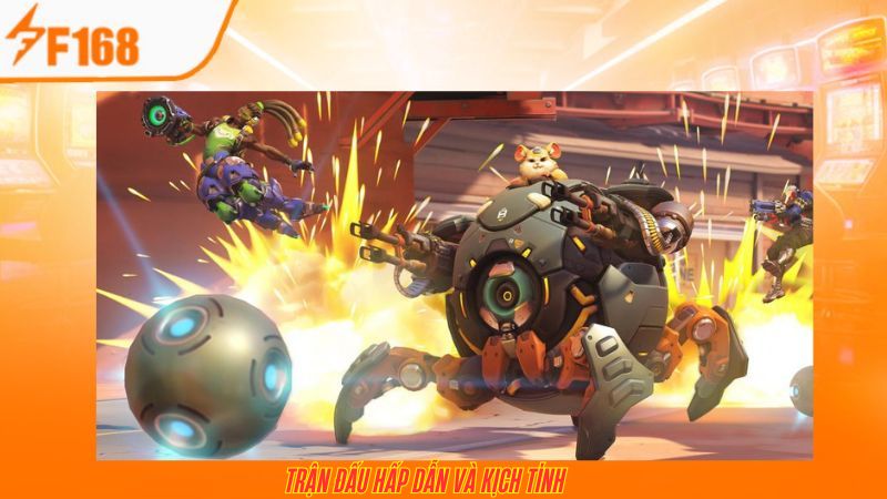 Phân Tích Chiến Thuật Overwatch Dành Cho Newbie Tại F168 4 Trận đấu hấp dẫn và kịch tính
